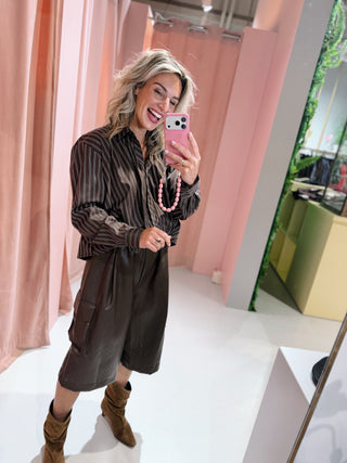 Ashley Blouse - Bruin