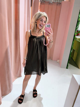 Renske Dress - Bruin