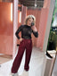 Robyn Pantalon - Burgundy