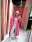 Vajen Soft Trenchcoat - Roze