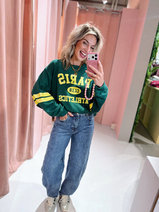 Paris Club Sweater - Groen