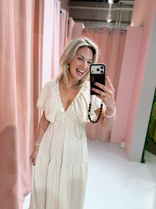 Juliette Dress - Beige