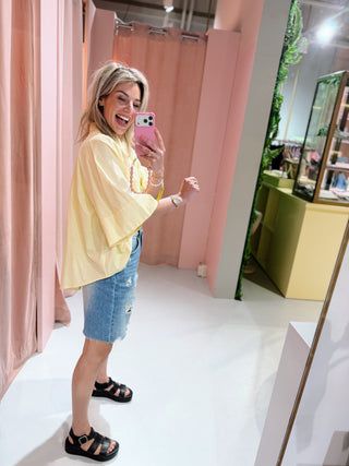 Kristina Blouse - Geel