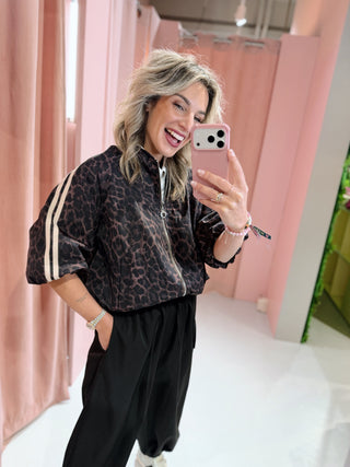 Winnie Jacket - Dark Leopard