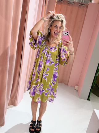 Nicole Dress - Groen