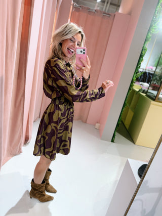 Yvette Dress - Groen