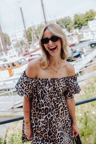 Roxy Dress - Leopard