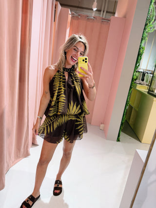 Selena Playsuit - Bruin