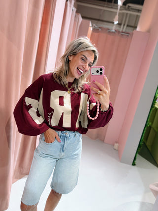 Paris Sweater - Bordeaux