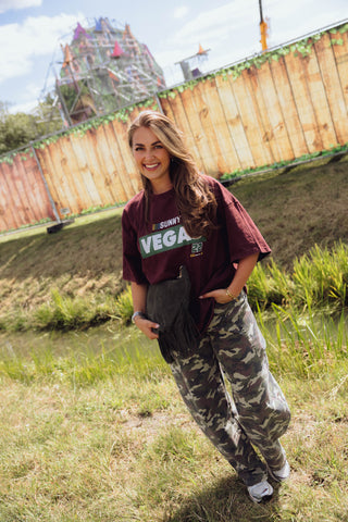 Vegas Tee - Bordeaux