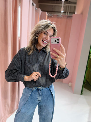 Tessa Blouse - Zwart
