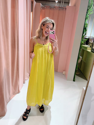 Laurine Dress - Lime