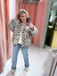 Vince Leopard Jacket - Beige