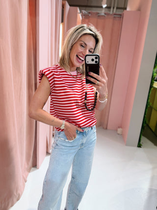 Jessy Top - Rood