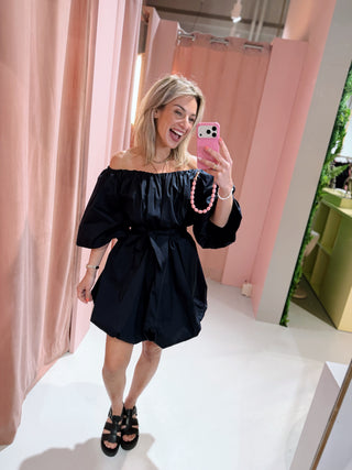 Kiona Dress - Navy
