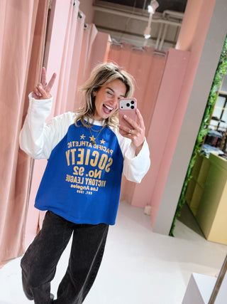 Nicole Longsleeve - Blauw