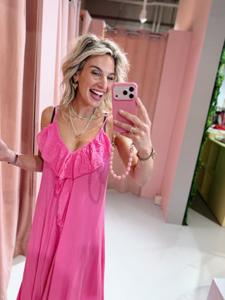 Khloe Dress - Roze