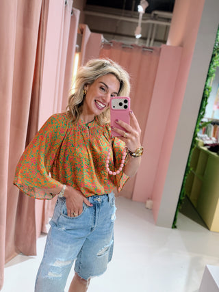 Melissa Blouse - Groen