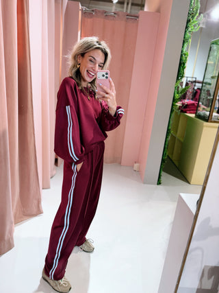 Hailey Pants - Bordeaux