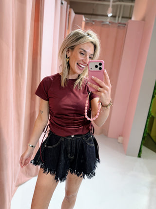 Jane Top - Bordeaux