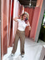 HYPE! EDITION - Jessica Pantalon - Taupe