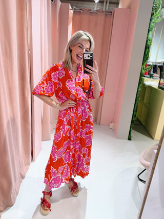 Gwen Dress- Rood