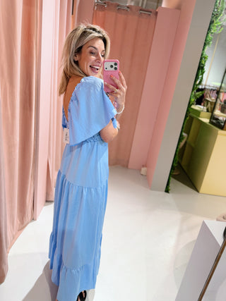 Juliette Dress - Sky Blue