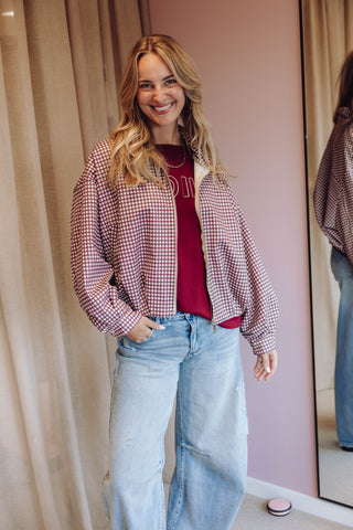 Bella Jacket - Bordeaux