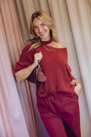 Bianca Knit - Bordeaux