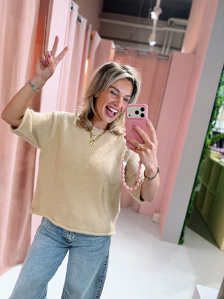 Veerle Knit - Beige