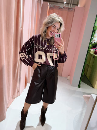 Los Angeles Longsleeve - Aubergine