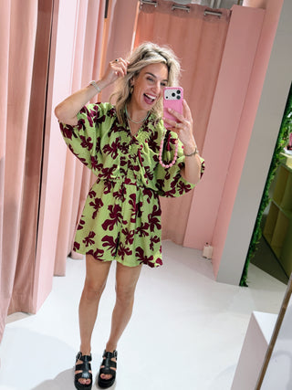 Noor Playsuit - Groen