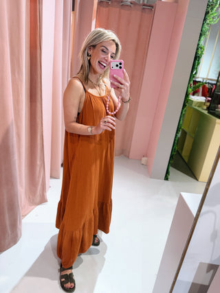 Jasmine Dress - Terra