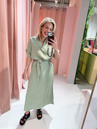 Iris Dress - Groen