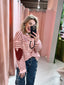 Love Cardigan - Roze