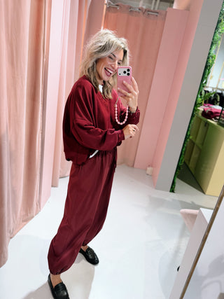 Babette Sweater - Bordeaux