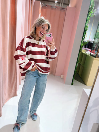 More Amore Sweater - Bordeaux