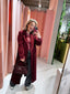 Jess Soft Trenchcoat - Bordeaux