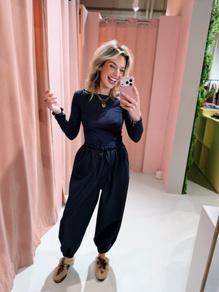 Jill Longsleeve - Navy