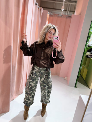 Zoe Blouse - Bruin