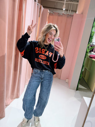 Paris Club Sweater - Navy