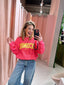 Iconic Sweater - Neon Roze
