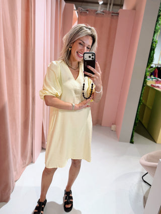 Berber Dress - Geel