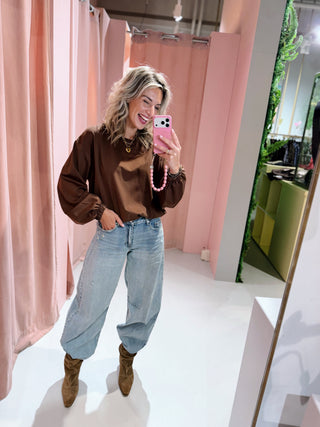 Anouk Longsleeve - Bruin