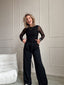 CATWALK JUNKIE - Relaxed Tailored Trousers - Zwart