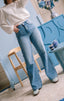 Sunset Flare Jeans - Medium Blue