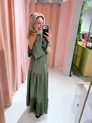 Juliette Dress - Army
