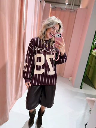 Los Angeles Longsleeve - Aubergine