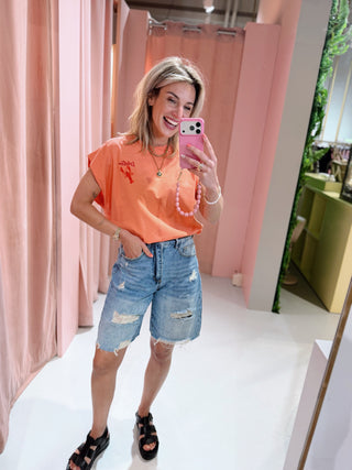 Lobster Top - Peach