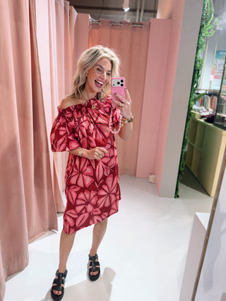 Megan Dress - Bordeaux